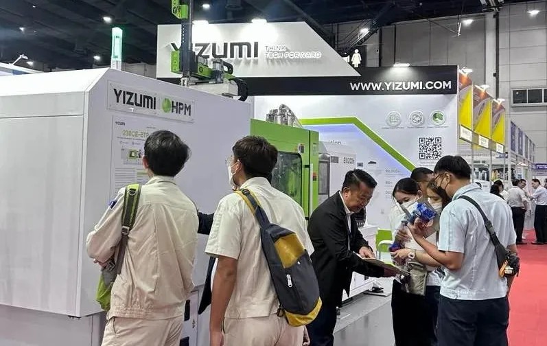 CE-P系列多物料電動(dòng)注塑機亮相泰國曼谷塑料橡膠機械展